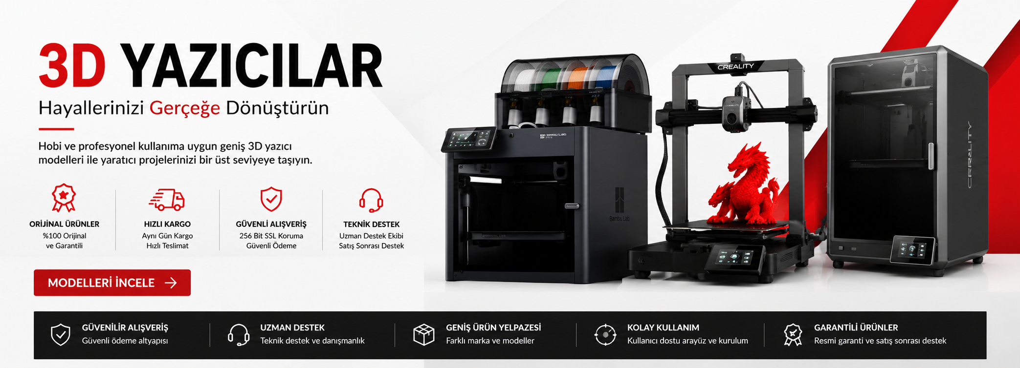 Banner 3d yazıcı