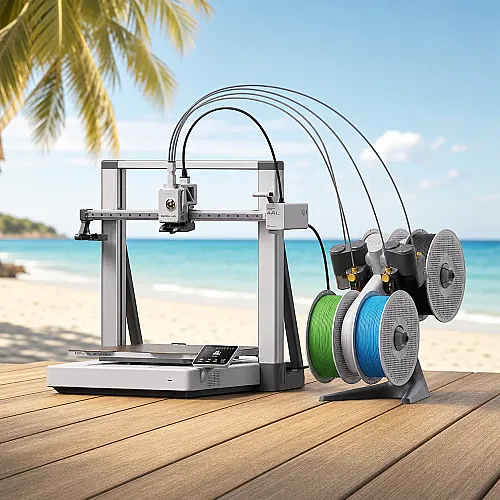 Bambu Lab A2L Combo 3D Yazıcı | 330×320×325 mm | Çok Renkli Baskı - 1
