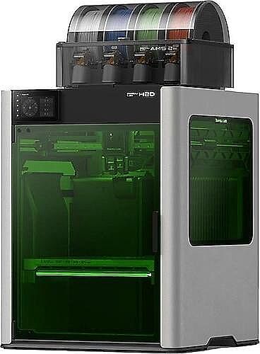 BambuLab H2D Laser Full Combo – 10W | 3D Yazıcı + Lazer Kazıma + Çok Renkli Baskı - 1