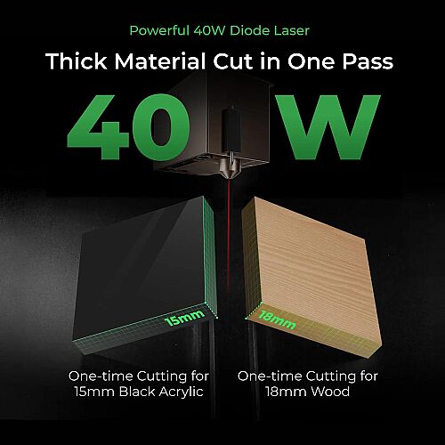 BambuLab H2D Laser Full Combo – 40W | 3D Yazıcı + Lazer Kesim & Gravür + Çok Renkli Baskı - 3