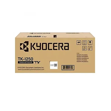 BSK TK-1250 BK 8 Kyocera ECOSYS PA3500x/PA3500wx	With Chip 300g - 1