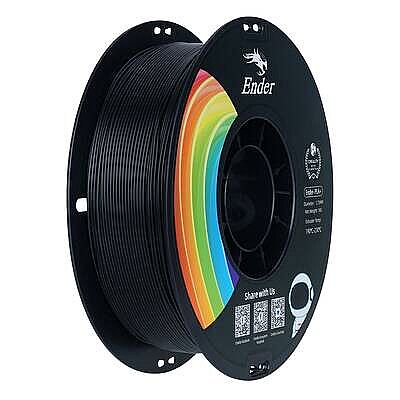 Creality Ender PLA Plus 1.75 mm 1 kg Siyah Filament - 1