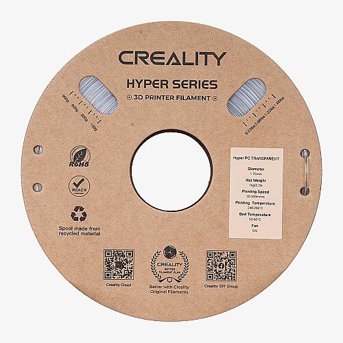 Creality Hyper PC Şeffaf Filament 1.75mm 1kg - 2