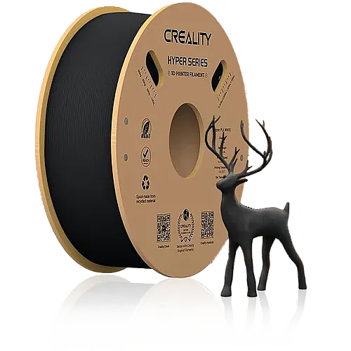 Creality Hyper PLA Black (Siyah) Filament 1.75mm 1KG - 1