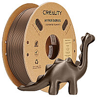 Creality Hyper PLA CF Greyish Yellow, 3D yazıcılar için üretilmiş karbon fiber katkılı (CF = Carbon Fiber) PLA filamenttir. - Creality