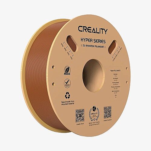 Creality Hyper PLA Kahverengi - Brown Filament 1.75mm 1KG - 1