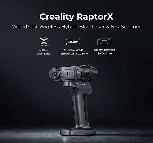 Creality RaptorX Scan Bridge Bundle Kit 3D Tarayıcı - 4