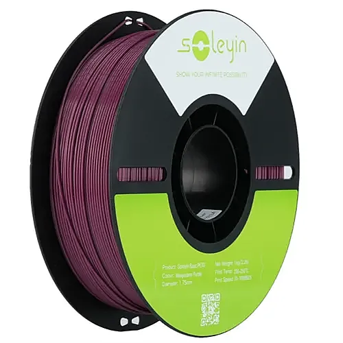 Creality Soleyin Basic PETG Mangosteen Purple - Mor Mangostan Filament 1.75 mm 1 KG - 1