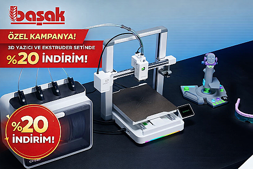 Creality SparkX i7 Combo 3D Yazıcı | Çok Renkli AI Destekli Yüksek Hızlı Baskı - 1