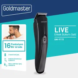 Goldmaster Live Gm-9115 Erkek Bakım Seti - 1