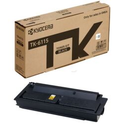 Kyocera TK-6115 (1T02P10NL0) Siyah Orjinal Toner KYOCERA TÜRKİYE İTHALATI - 1