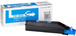 Kyocera TK-855C (1T02H7CEU0) Mavi Orjinal Toner - TasKalfa 400Ci / 500Ci (T3110) - 1