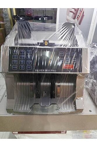 Silver Mix Pro Para Sayma Makinesi (Teşhir Ürünü) – TL Karışık Sayım, USD & Euro Adet Sayımı - 1